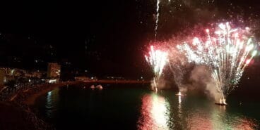 Castillo fuegos artificiales