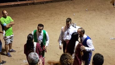 Entrega de trofeos a los recortadores
