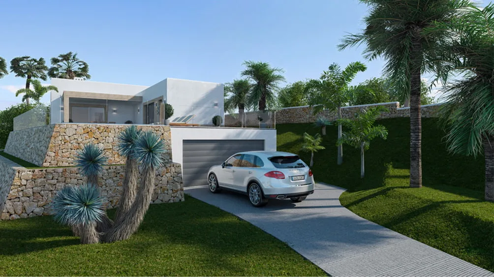 Garaje de la casa Lucas Graf Projects