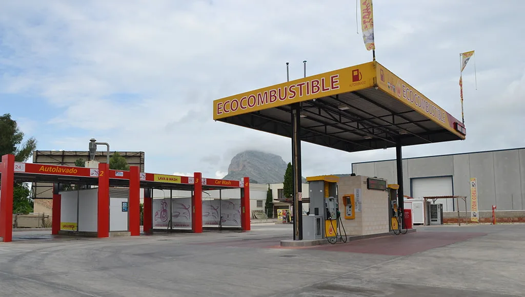 Imagen: Gasolinera Ecocombustible instalaciones