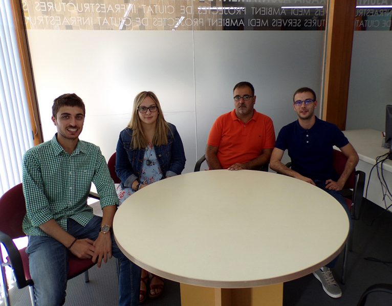 New young people hired in the Town Hall of Xàbia