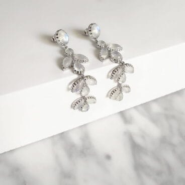 Pendientes leaves QVILAT