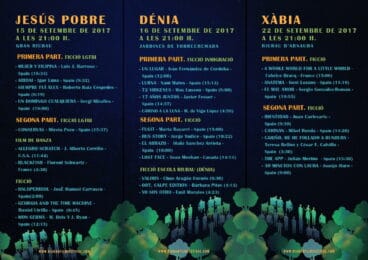 Programación del Riurau Film Festival