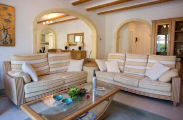 Sala de estar Aguila Rent a Villa