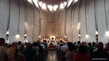 Solemne misa presidida por el obispo auxiliar