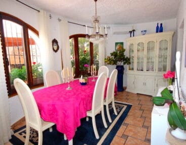 Zona comedor Villadom Spain