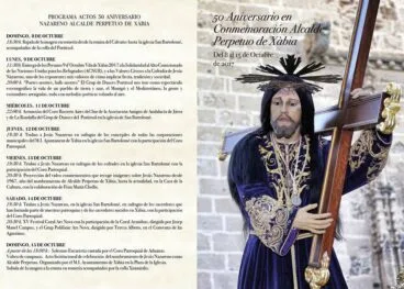 Actos del 50 aniversario del Nazareno como alcalde perpetuo