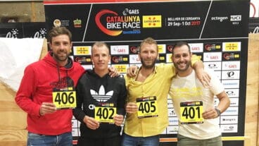 Algunos de los ciclistas del Cala Bandida Ciclyng