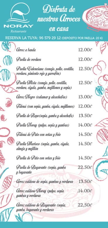 Arroces Restaurante Noray+