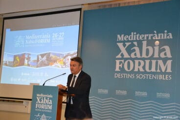 El alcalde de Xàbia en el Mediterrànea Xàbia Fòrum