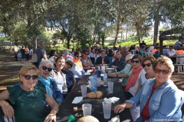 Grupo de amigas en el Día de la Ama de Casa en Pinosol