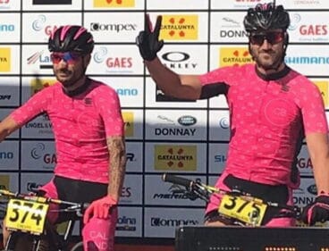 Juan Crespo junto a Juan Carlos Bollain