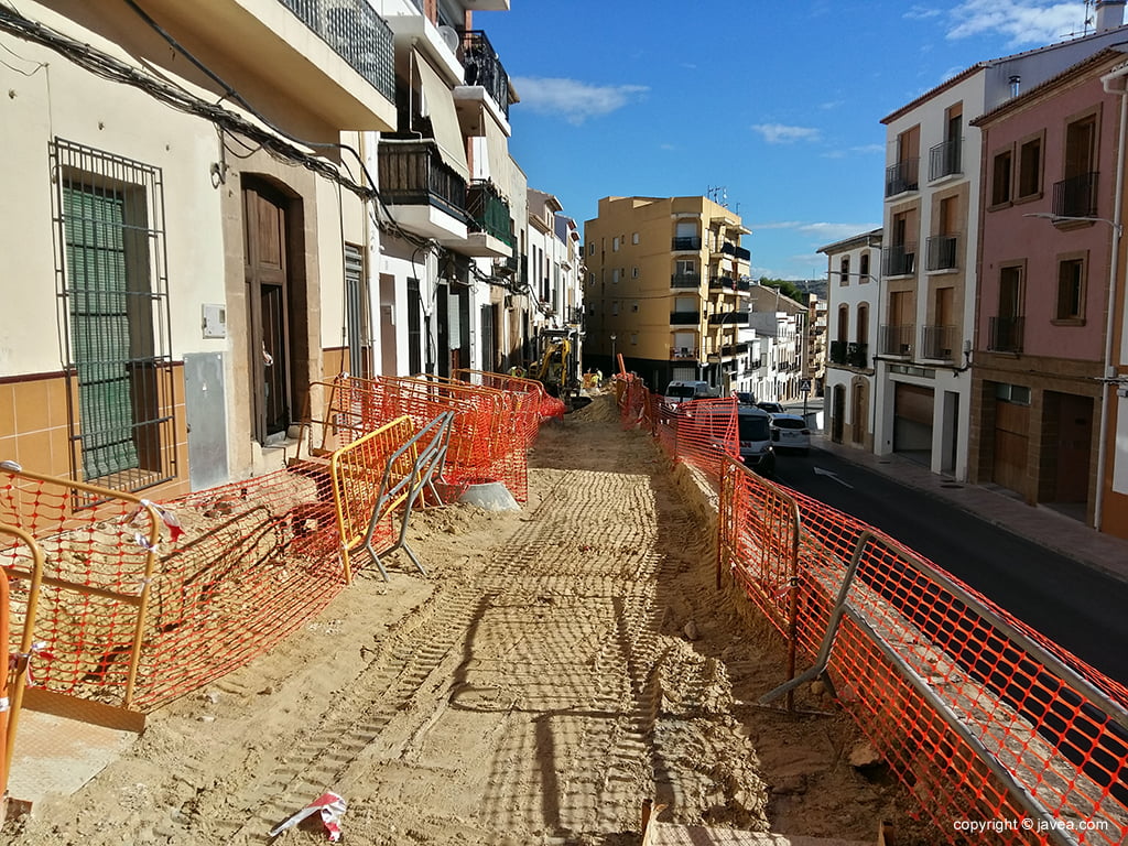 Obras calle Cervantes