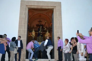 Romería Bajada del Nazareno por el 50 aniversario como alcalde perpetuo