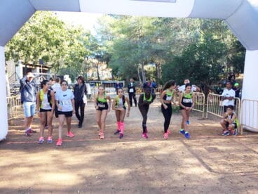 A punto de tomar la salida