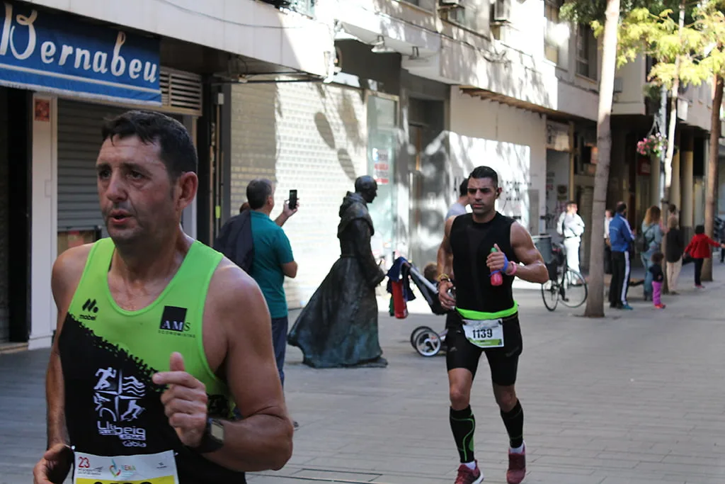 Cara de esfuerzo de Jaime Escortell
