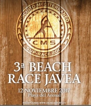 Cartel de la prueba de Sup Race