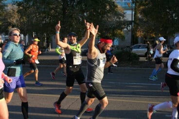 Eduardo Crespo durante la prueba