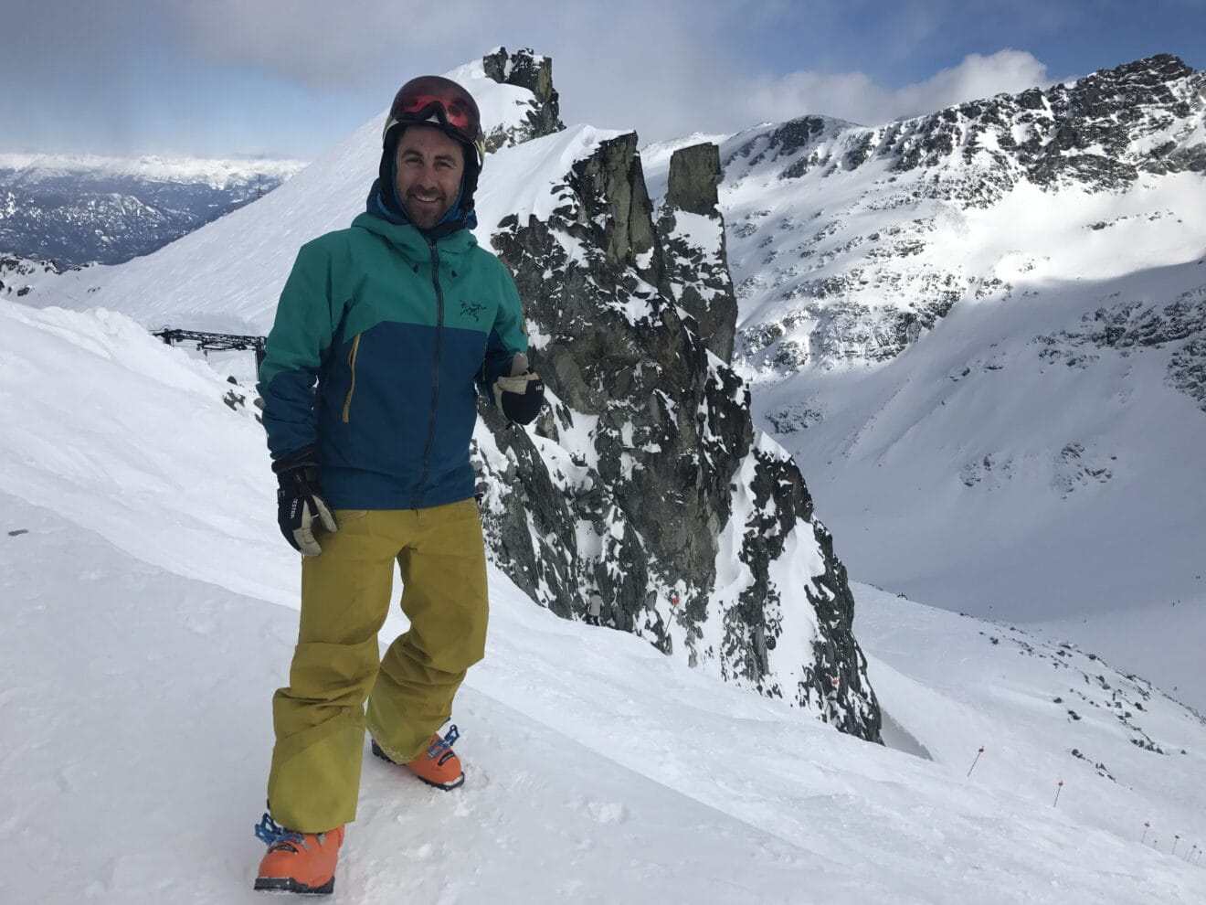 El xabiero en Whistler