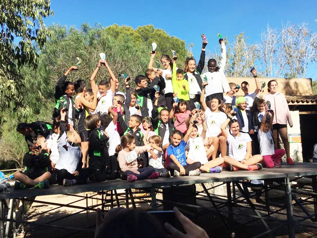 Los mejores del cross escolar de Xàbia