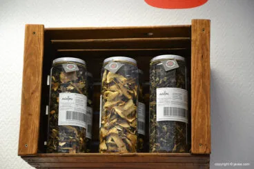 Producto gourmet, setas deshidratas en Gourmeating