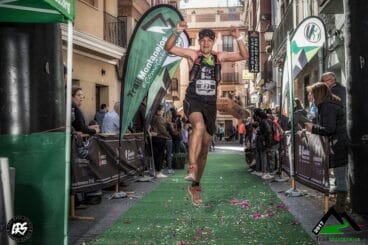 Rolf Jong entrando en meta.