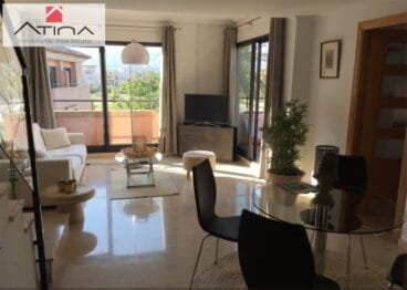 Salón y comedor del apartamento Atina-inmobiliaria