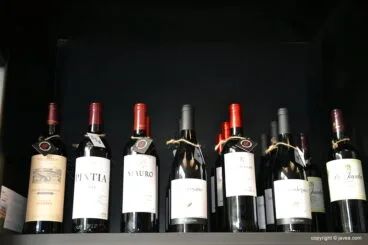 Selección de vinos en Gourmeating
