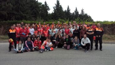 Cruz Roja y Protección Civil participan en un simulacro de grandes emergencias