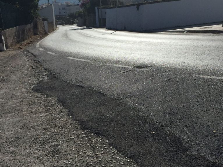 Residentes de la calle Albocasser piden asfaltar la calle