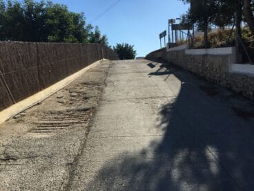 Residentes de la calle Albocasser piden asfaltar la calle