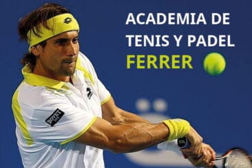 Cartel de la Academia de Tenis Ferrer