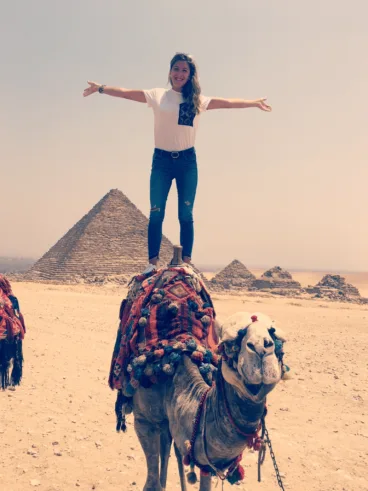 Ester en El Cairo, Egipto