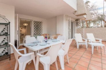 Terraza del apartamento Inmobiliaria Belen Quiroga
