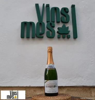 Botella de cava de Vins i mes