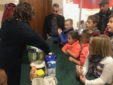 Asistentes al taller de cocina