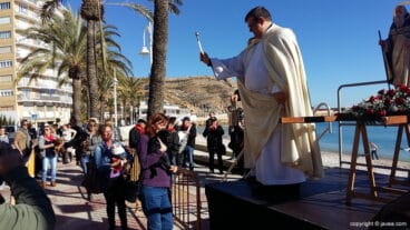 Bendición de animales en Xàbia