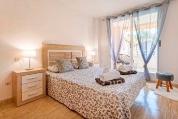 Dormitorio matrimonio Gold Beach I Aguila Rent a Villa