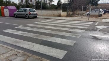 El fatídico paso de peatones