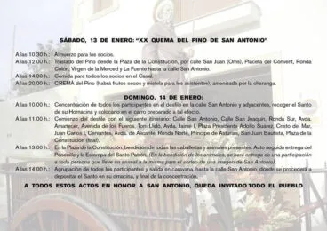 Fiestas en honor a San Antonio