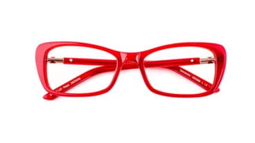 Gafas rojas carnaval Specsavers Opticas