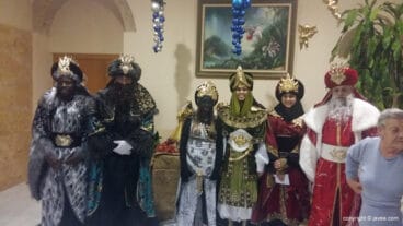 Los Reyes Magos en el Asilo