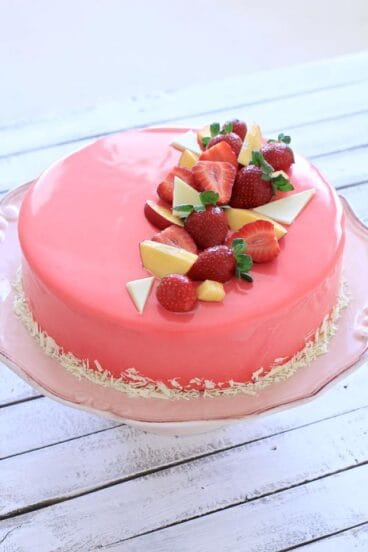 Tarta rosa Dulce Vida