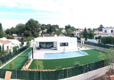 Vistas a la casa desde arriba Javea Houses Inmobiliaria