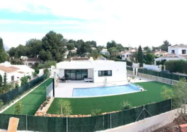 Vistas a la casa desde arriba Javea Houses Inmobiliaria