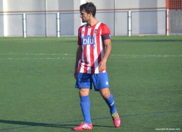 Aldo capitán del CD Jávea
