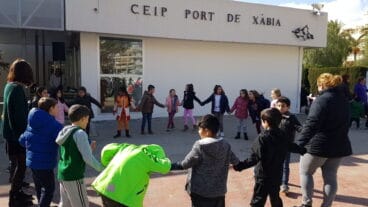 Día de la Paz en el colegio Port de Xàbia