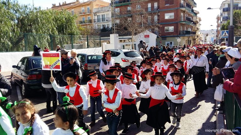 Carnevale nelle scuole di Xàbia