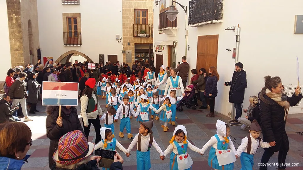 Carnaval en los colegios de Xàbia