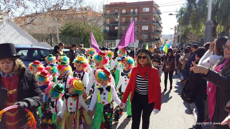 Carnevale nelle scuole di Xàbia